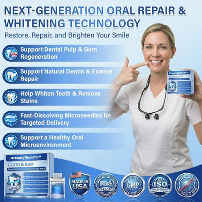 Prime® Tooth & Gum Care Fast-Dissolving Microneedle Patch
