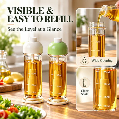 🍳💧 Downward-Spray Cooking Oil Sprayer