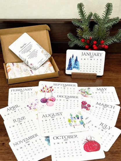 ✨🏆Early Holiday Sale 49% OFF🌱Eco-Friendly Plantable “Timeless” Seed Calendar 2027