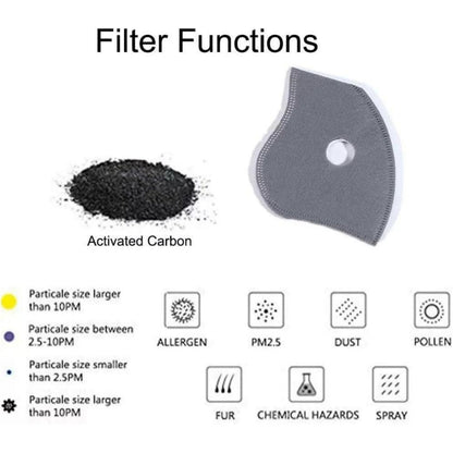 😷Reusable Carbon Filter Dust Mask – Built for Active Lifestyles