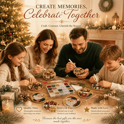 🎄Christmas DIY Diamond Painting Ornaments Kit (6 PCS)🎅