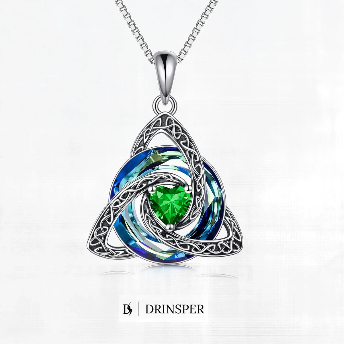 🛡️ Celtic Birthstone Shield: Wear Your Protection & Story ✨