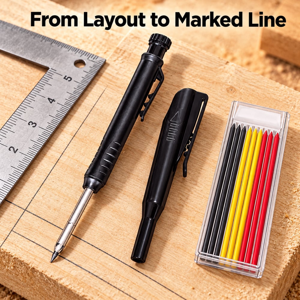 ✏️ Reusable Construction Pencil