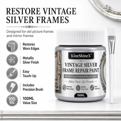 Gold Metallic Refinishing Repair Paste with Brush
