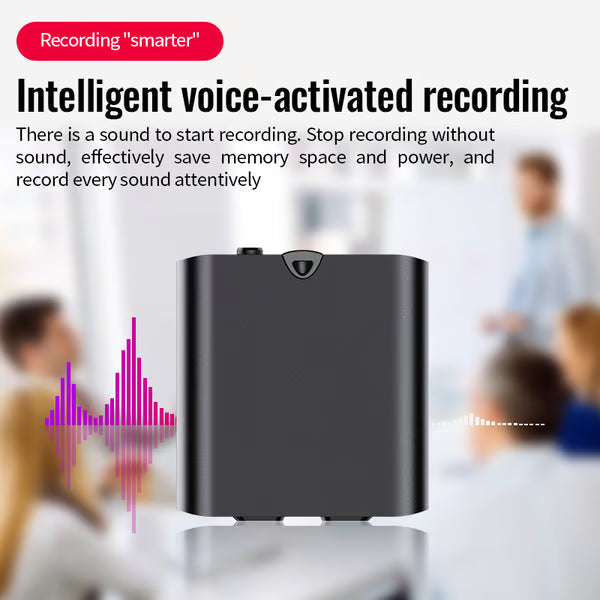 Mini Magnetic Voice Recorder One-Touch Recording🌟