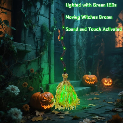 🎃🧹Floating Witch's Broom –Haunted Dancing Moving Broom(📦Buy 2 Free Shipping)