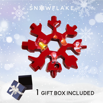 Snowflake - 18-in-1 Multi-Tool Christmas Gift Set 2026