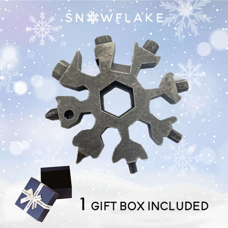 Snowflake - 18-in-1 Multi-Tool Christmas Gift Set 2026