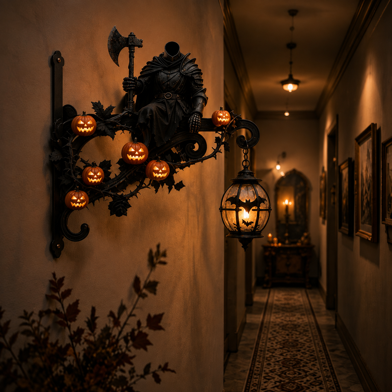 🎃 Turn Your Front Porch into a Haunted Gothic Manor!