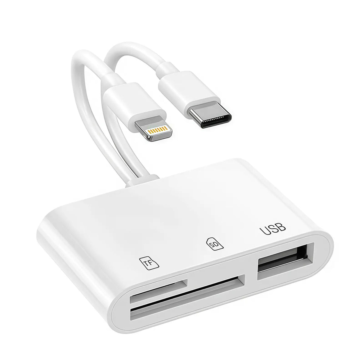 💥Limited-time 50% discount🔌 5-in-1 SD Card Reader for iPhone & USB-C – Fast Photo & Video Transfer Adapter