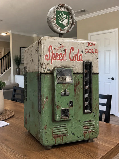 ⚡ Ultimate Gaming Sanctuary | Apocalypse Vintage Mini Fridge & Cooler 🎮