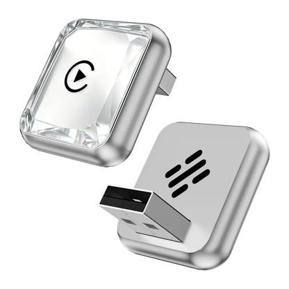 2-in-1 Wireless CarPlay & Android Auto Adapter – Plug & Play