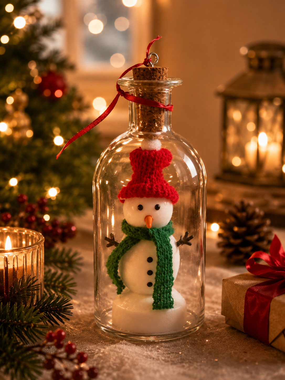 Christmas Tree In A Bottle