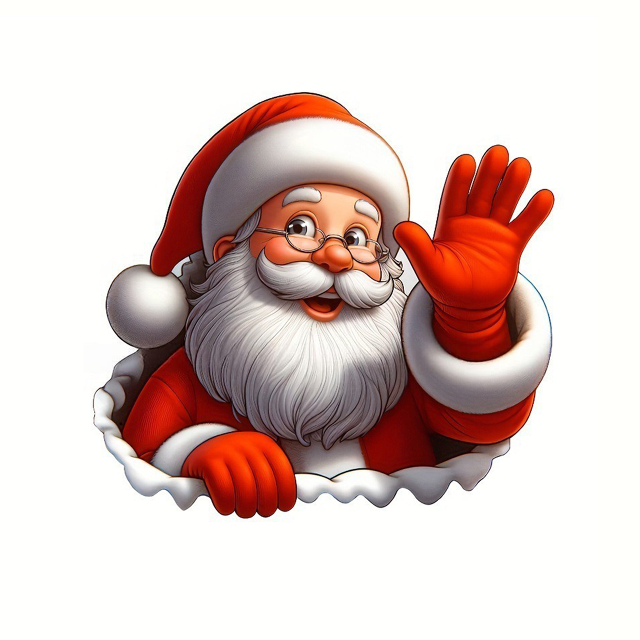 😍Santa Claus Wall Sticker