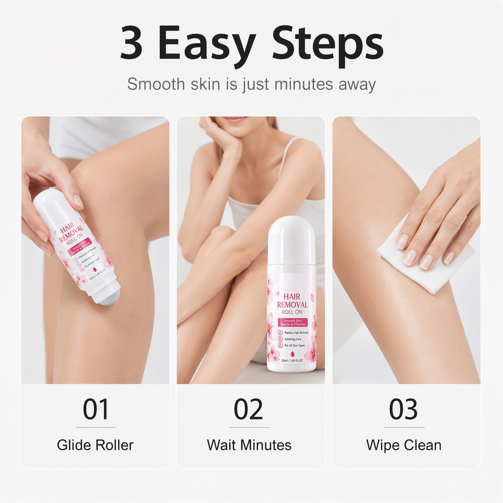 Gentle Smooth Roll-On Body Hair Removal