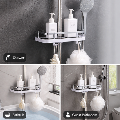 AquaNest™ — Transform Your Shower into a Calm, Clutter-Free Oasis