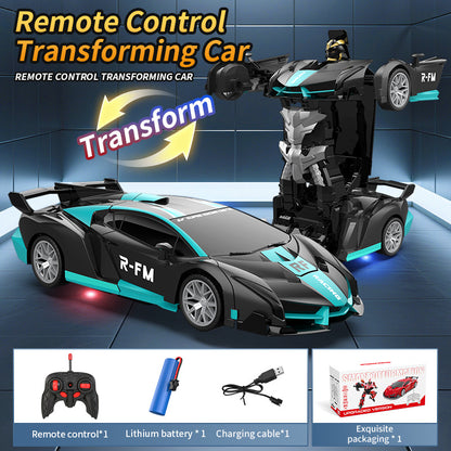 Remote Control Transforming Robot Car