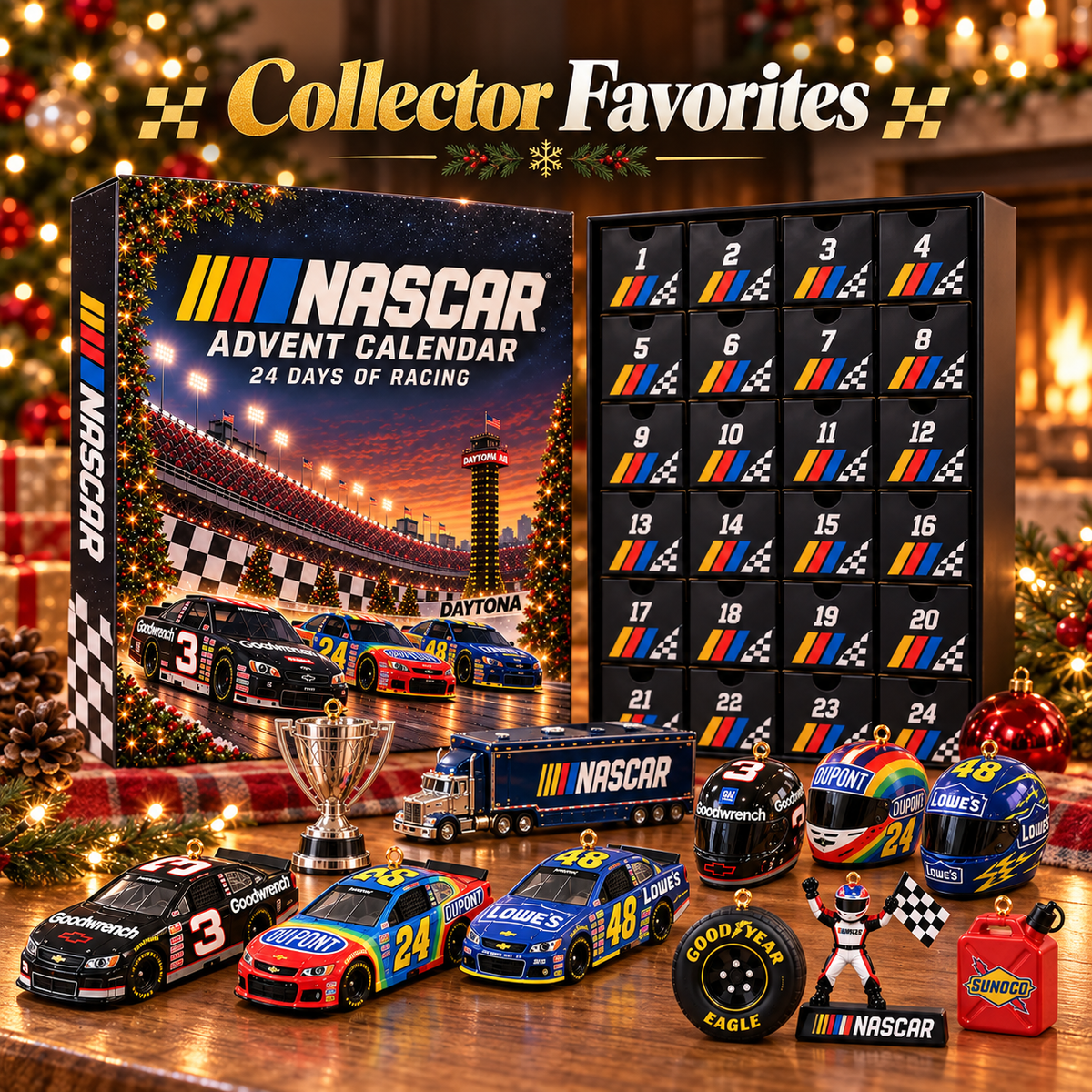 2026 Christmas Advent Calendar: 24-Day NASCAR Christmas AdventCalendar
