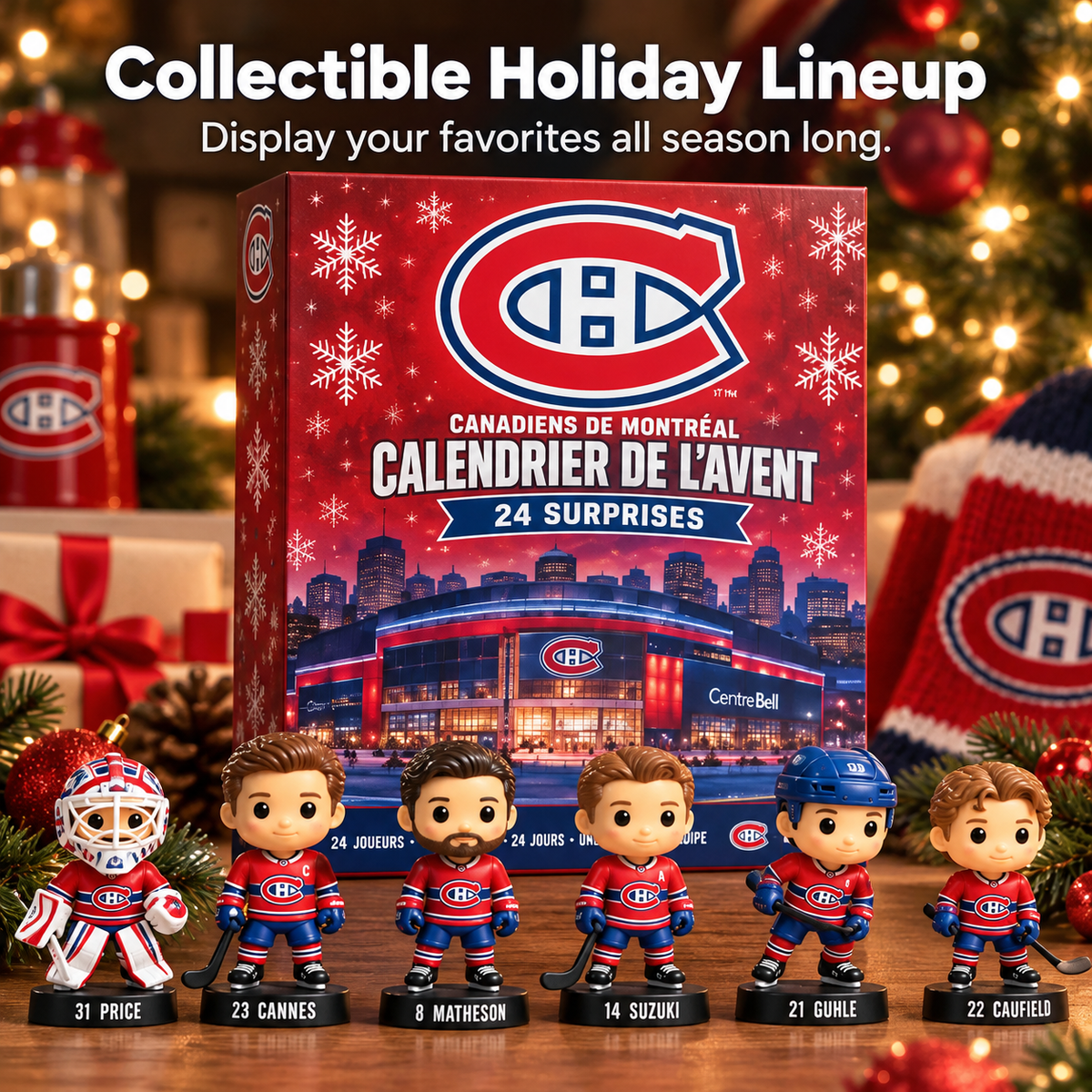 Montreal Canadiens 2026 Christmas Advent Calendar