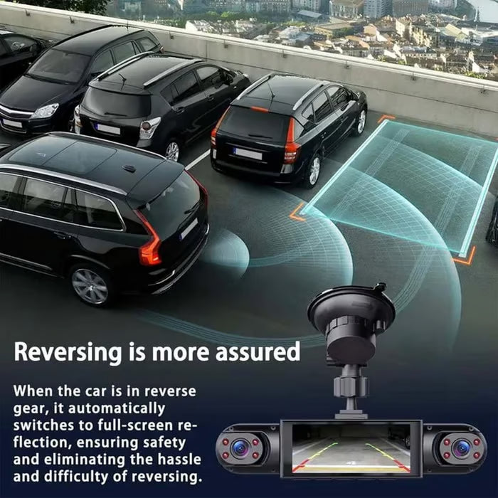 🎁2026 New Arrivals 50% OFF💥1080P Multi-Channel Dash Cam with Night Vision & Parking Monitor 🚗
