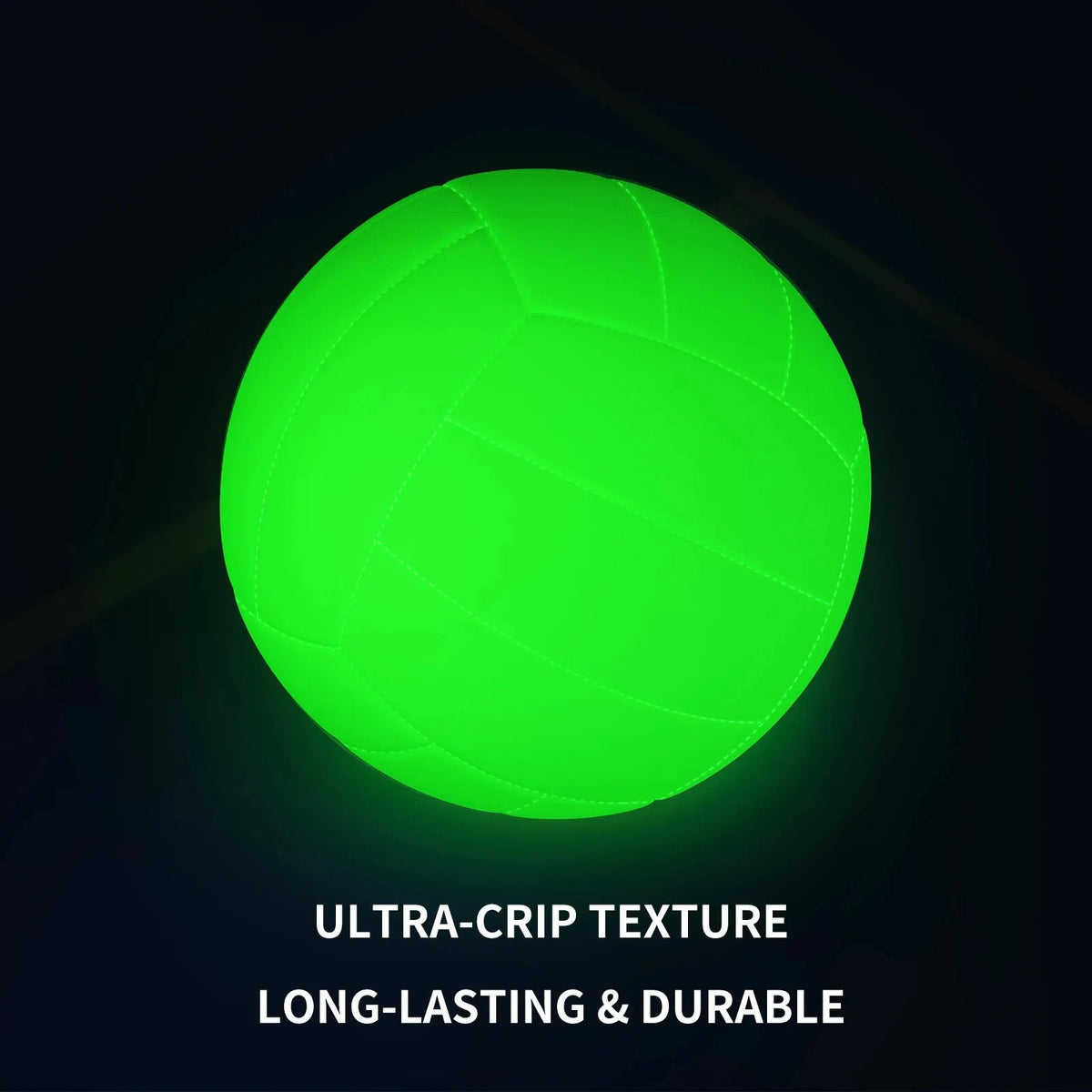 Size 5 Glowing Beach Volleyball With Night Light