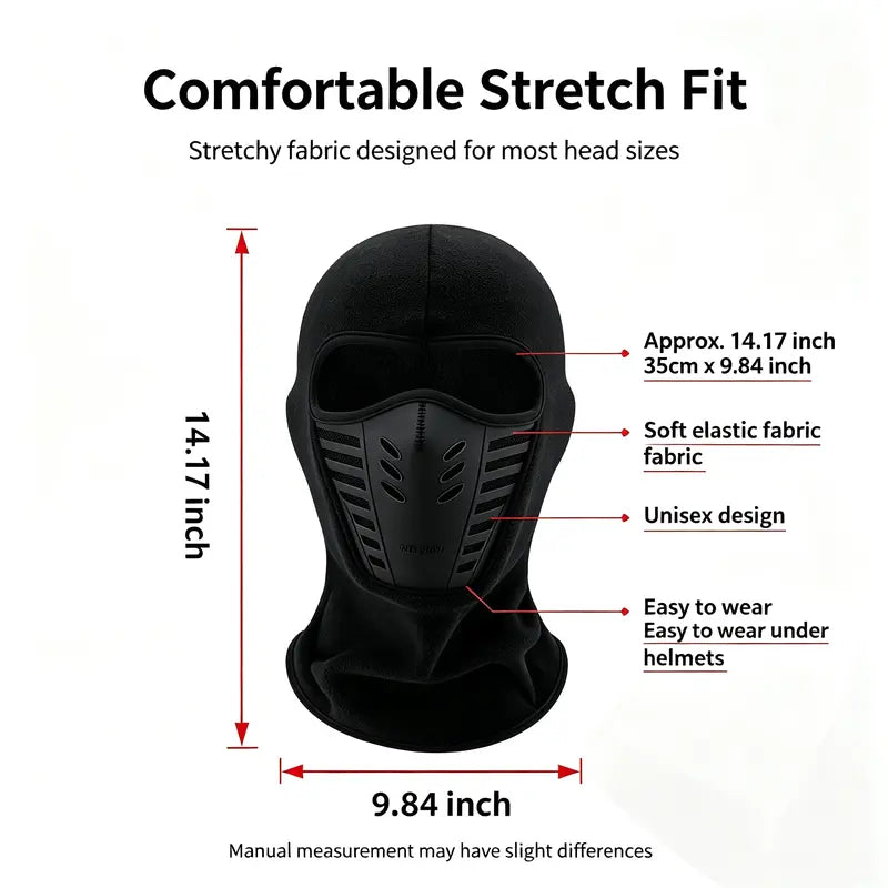 🔥 Limited-Time 50% OFF🔥Unisex Fleece Full Face Balaclava Ski Mask