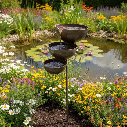 🔥Bring Life Back To Your Garden – Rain Catcher Bird Bath 🌿🐦