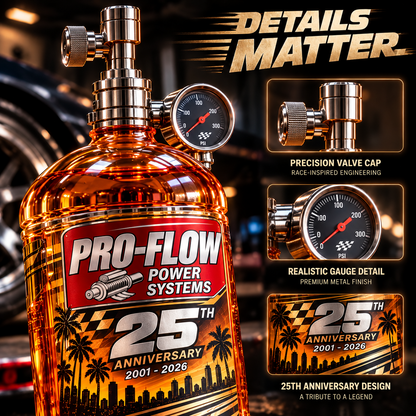 ⏳ Last Day 49% OFF – 25th Anniversary Street Racing Nitrous Tank Whiskey Decanter with Collector’s Box