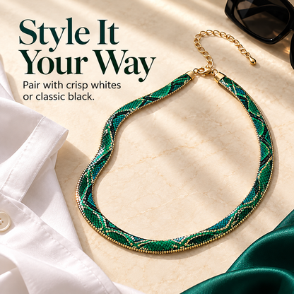 Serpent Statement Necklace