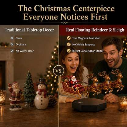 How Is It Floating? 🎅 The Magical Levitating Santa That Brings Instant Wonder