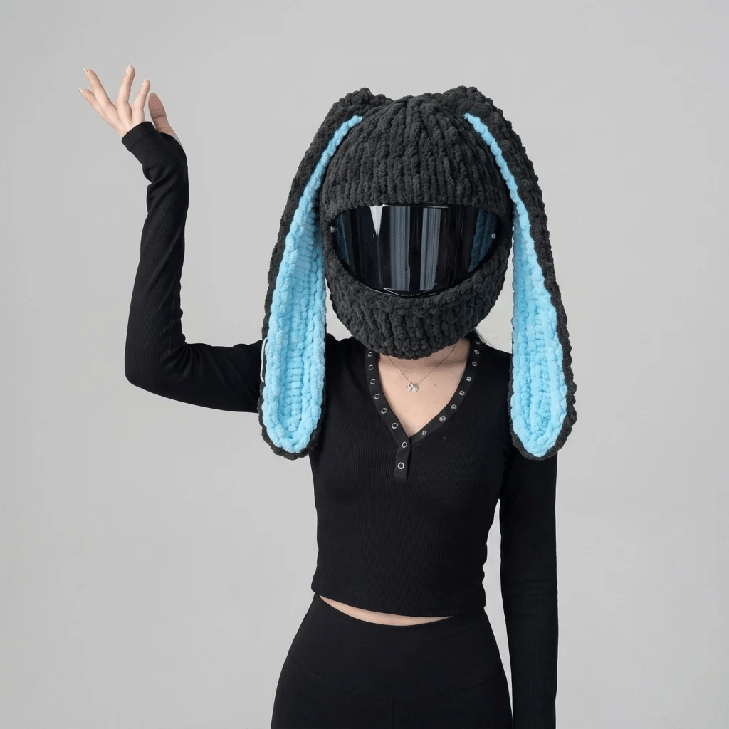 🏍️LAST DAY 49% OFF-🔥Handmade Helmet Cover | Cute Knit Helmet Topper for Motorcycle & Bike Helmets