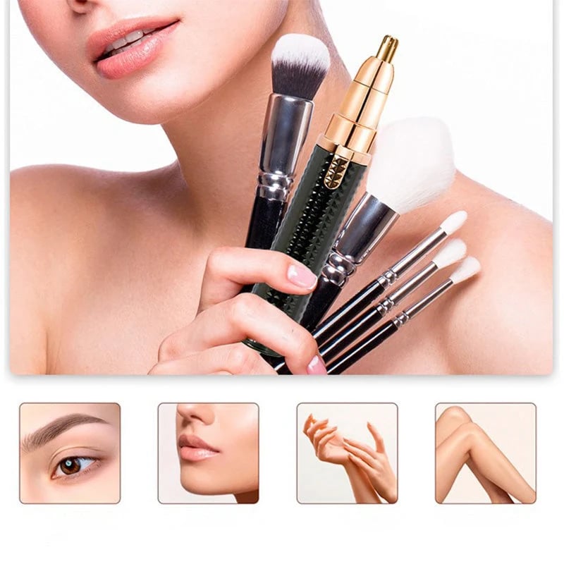 📍 2026 Sale — Over 38,000 Sold!🔥 Portable Electric Eyebrow Trimmer – Interchangeable Heads 🪒