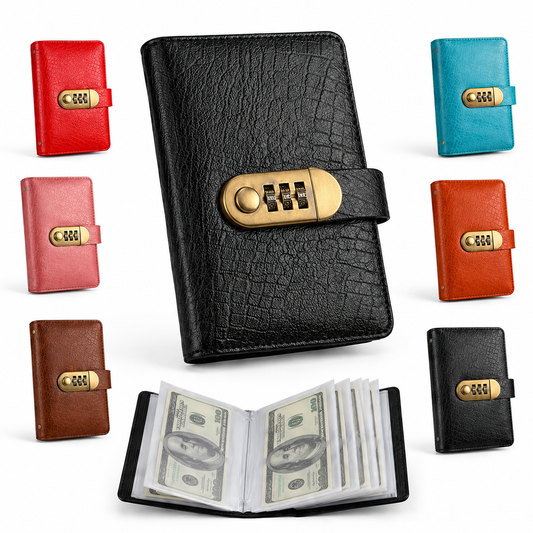 💶100 Transparent Pocket Currency Collectors Album