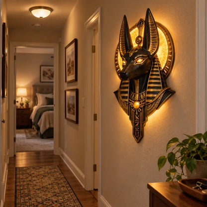 ☀️Anubis Guardian Wall Light™ – ANCIENT PRESENCE. MODERN GLOW