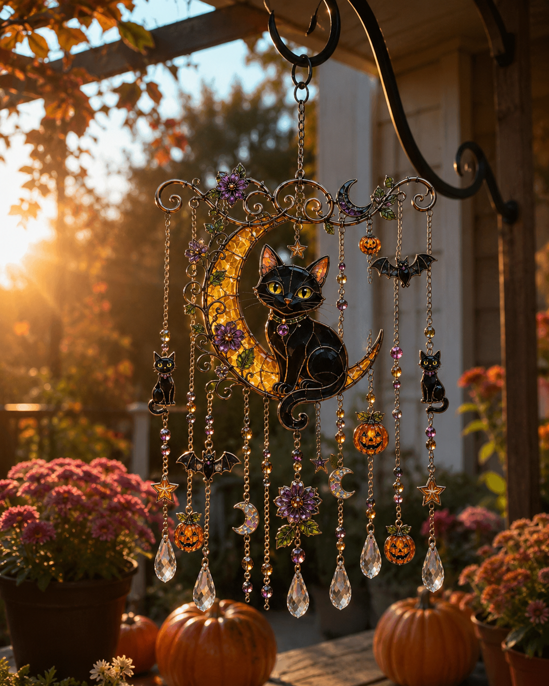 🔥🎃Halloween Suncatcher Wind Chime