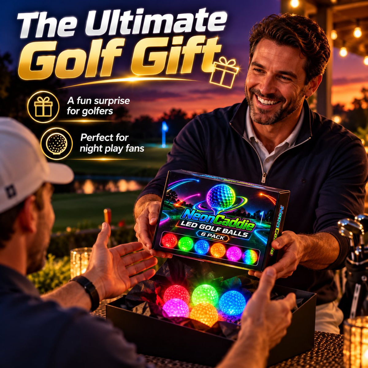 Glow-in-the-Dark LED Golf Balls | Night Play Innovation ⛳