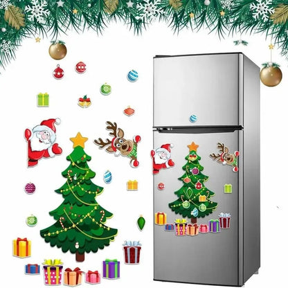 Early Christmas Sale🎁🎄 Christmas Refrigerator Magnets – Festive DIY Fridge Decoration