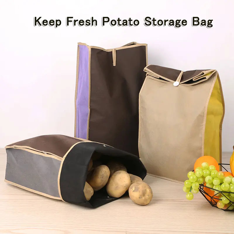 🔥Reusable Self Sealing Potato & Onion Storage Bags