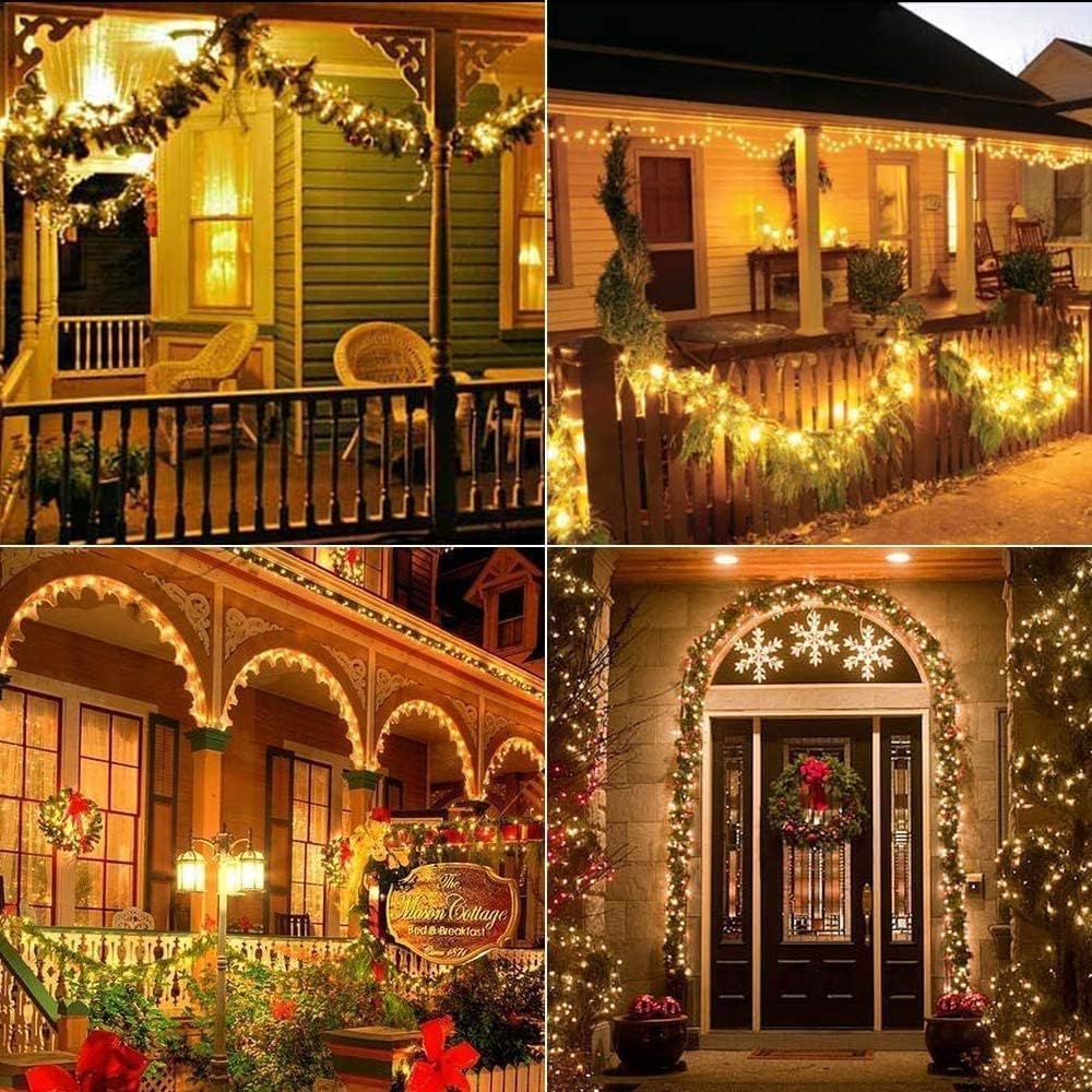 🎁Christmas Sale 50% 🔥2-Pack Solar Outdoor String Lights