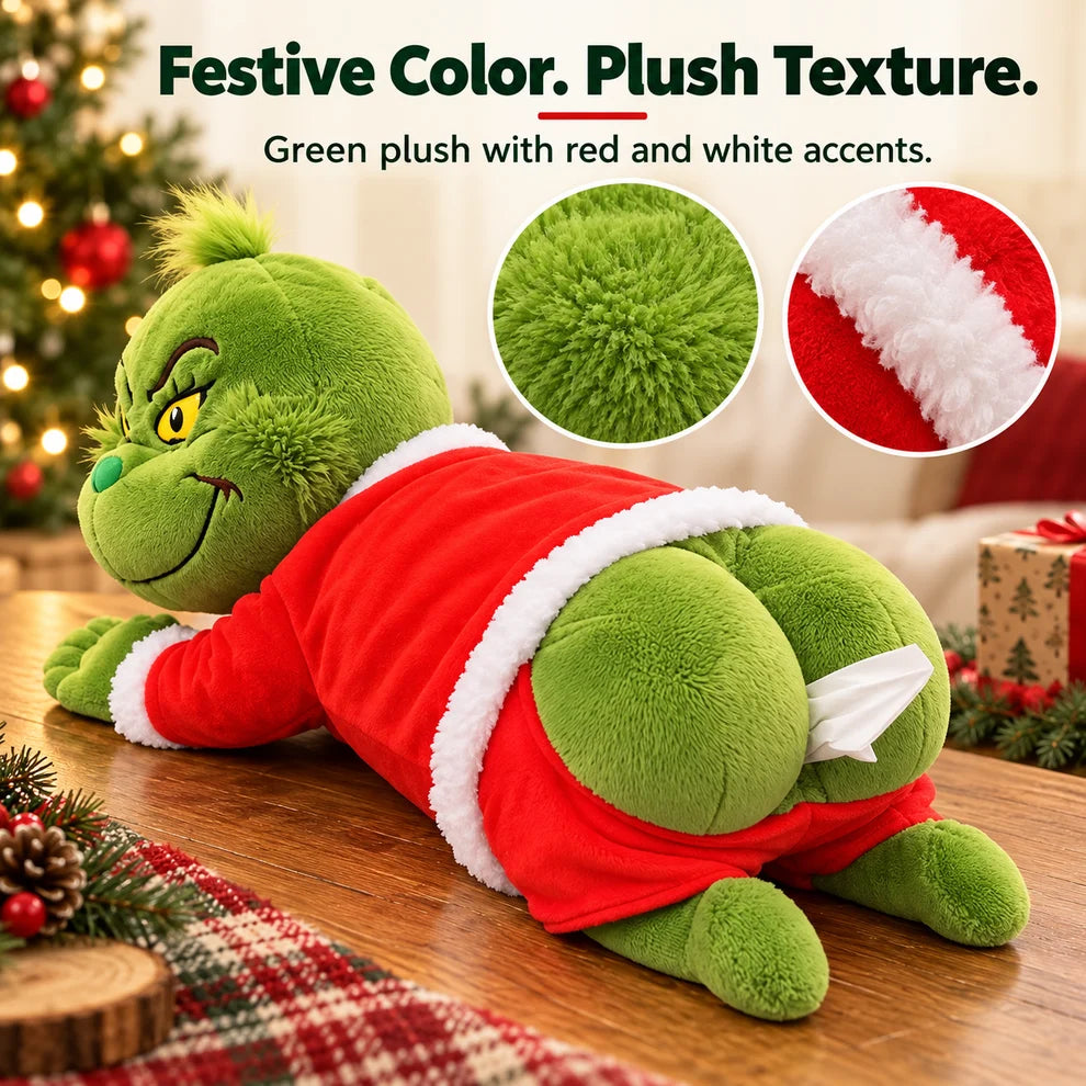 🎅Funny Santa Claus Butt Tissue Box Holder Christmas Plush Toy 2026