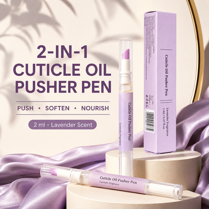 🔥Limited Time 49% OFF | Cuticle Remover Pen Set with Cuticle Oil, Portable Cuticle Softener for Home DIY & Professional Nail Salon Manicure