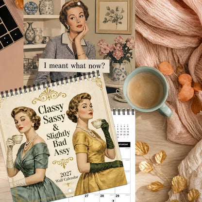 Black Friday Deal: 2027 Elegant Ladies Wall Calendar