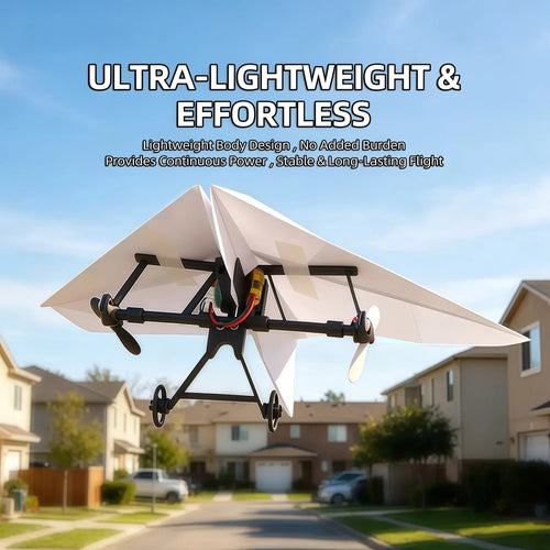 RC Paper Airplane Kit with Gyro Stabilizer and Remote Control