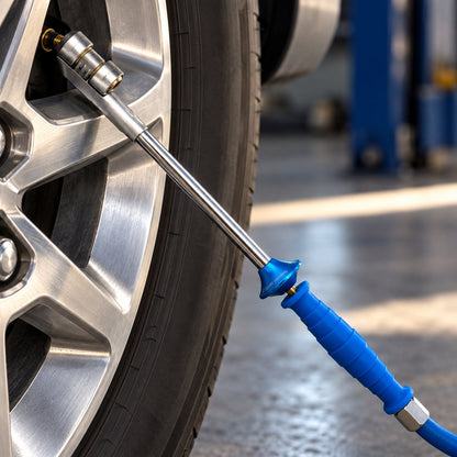 🚛 Assorted Tire Inflation Extension Rod Set, Roadside & Garage Dual Wheel Repair Helper🔨