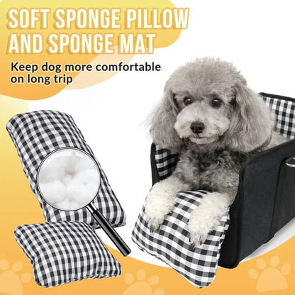 Luxury Armrest Dog Car Seat