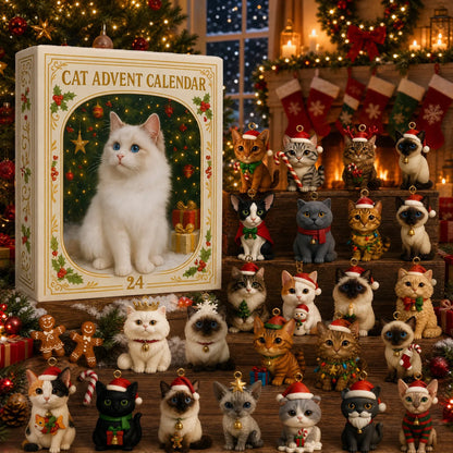 🐈Cat Advent Calendar 2026 – 24 Cat Pendants
