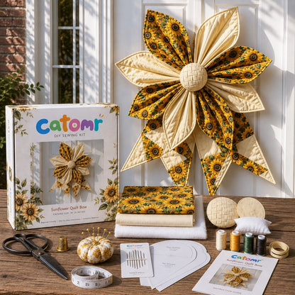 Large Patchwork Bow Sewing Kit