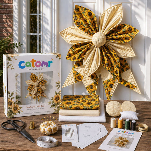 Large Patchwork Bow Sewing Kit