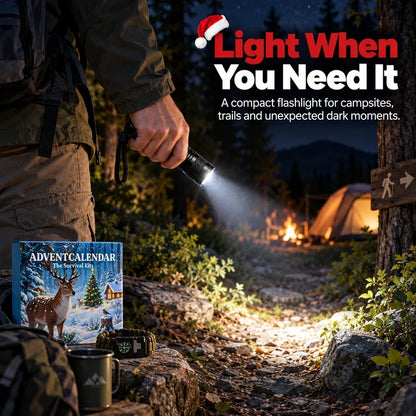 🎄 50% OFF Today! 24-Day Outdoor Gear Advent Calendar for Men