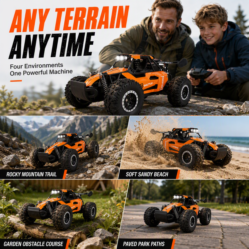 High-Speed RC Off-Road Car